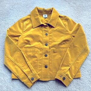 CAbi gold corduroy jacket. Never worn! Size S